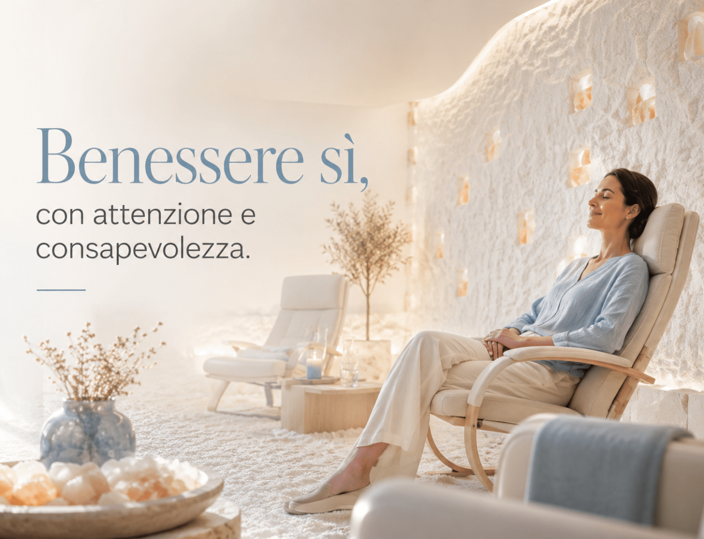 Terapia del sale come supporto complementare al benessere respiratorio
